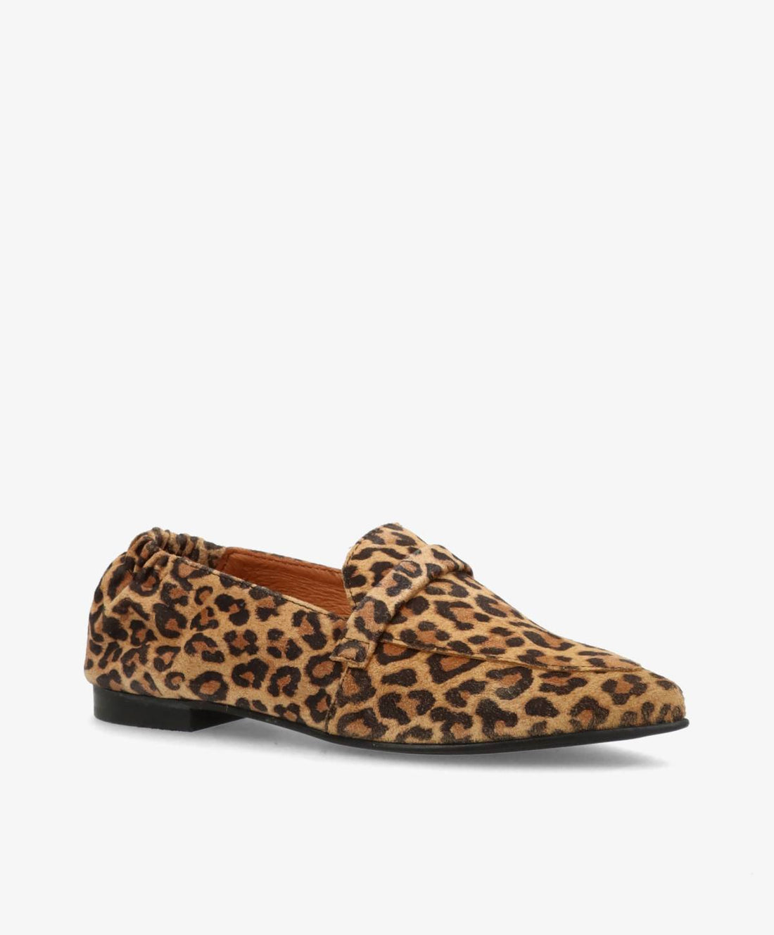 Loafers med leopardmønster fra Shoedesign Copenhagen.