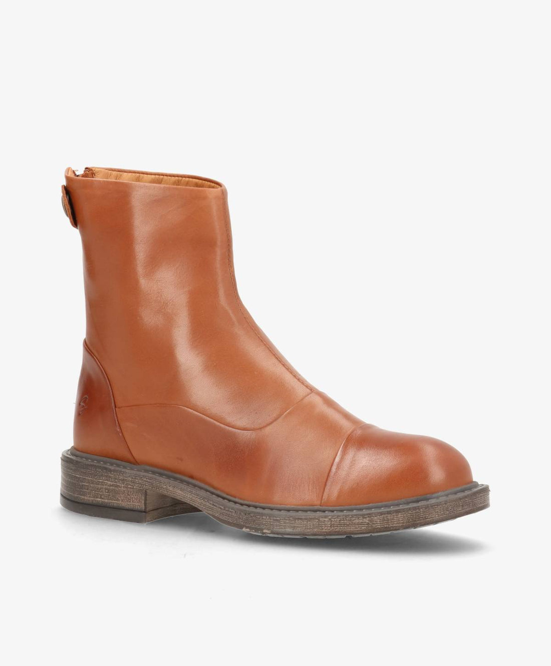 DAHLIA - Ankelstøvle - Brandy