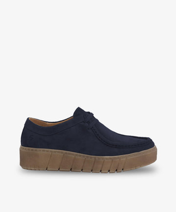 MOOVED MOC S - Blå ruskind -  Dame