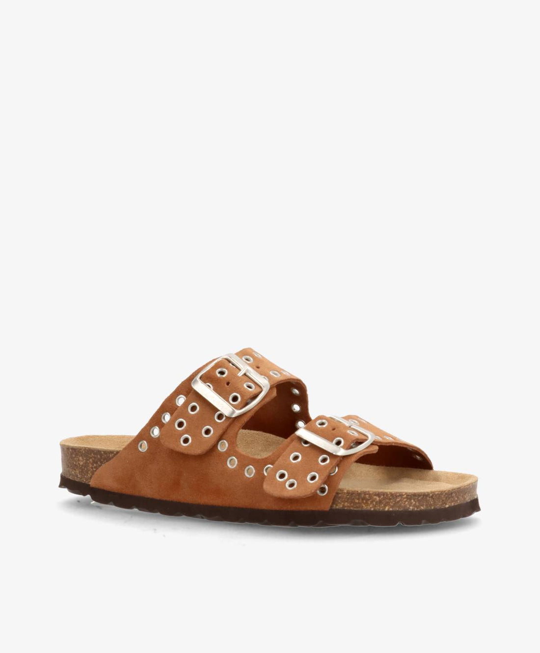 SKYLAR S - Brun ruskind - Sliders Dame