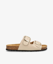 TOPIC P - Beige lak - Sliders Dame