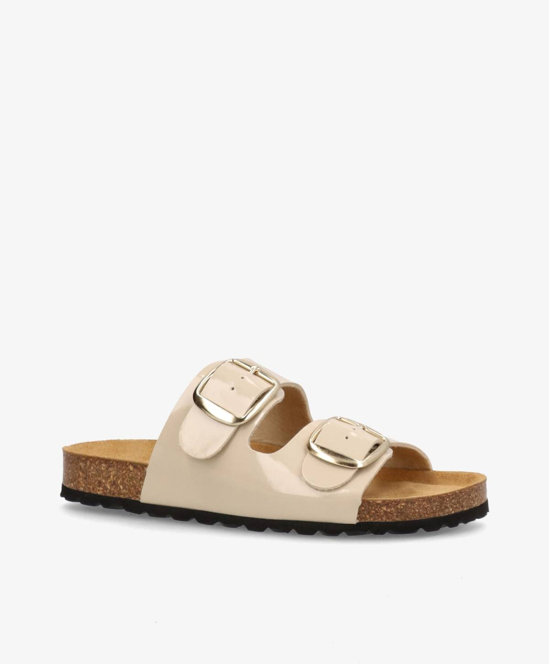 TOPIC P - Beige lak - Sliders Dame